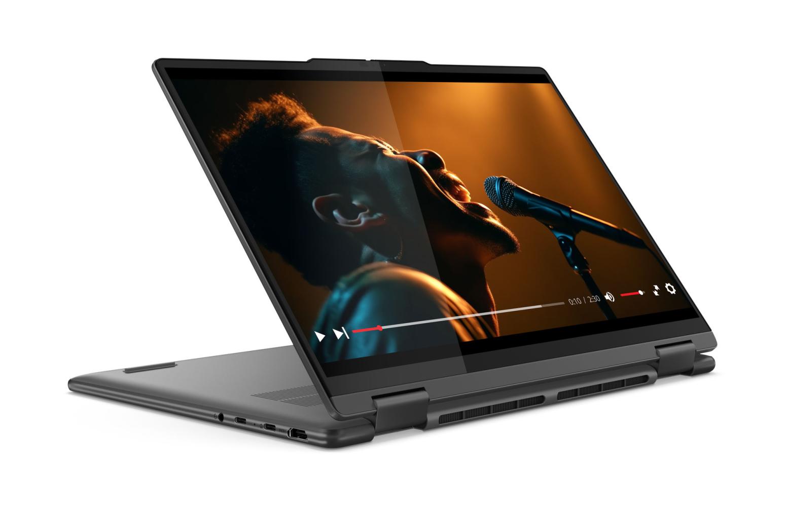 Image du PC portable Lenovo Yoga 7 14AHP9 (83DK007QFR) Argent - Tactile OLED